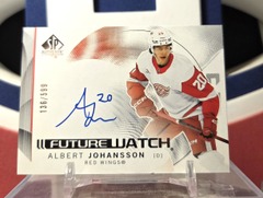 Albert Johansson 2024-25 Future Watch Horizontal Autograph /599 Sp Authentic Upper Deck
